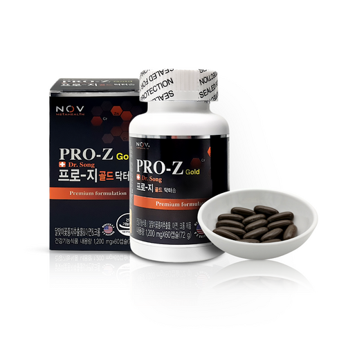프로지골드 PRO-Z GOLD 1통 72g, 60캡슐, 6통