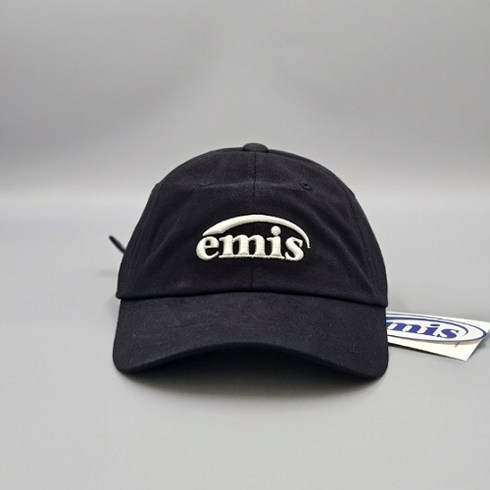 이미스캡모자 - EMIS 이미스모자 뉴 로고 이미스 캡 블랙 국내배송
