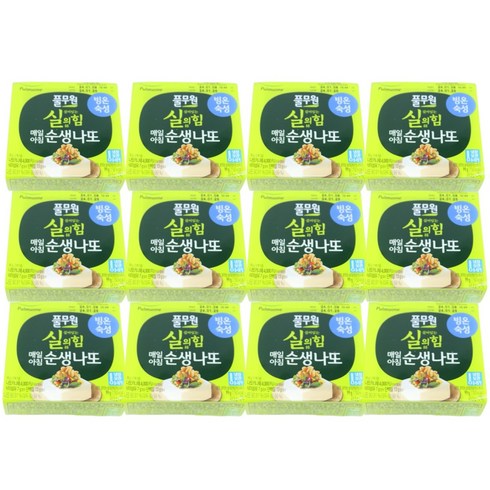 풀무원 매일아침 순생나또, 49.5g, 24개