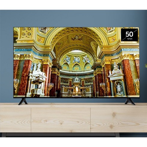 에스포 4K UHD LED TV 127cm(50인치) YT500UHD-H01 베젤리스 1등급, 기사 스탠드 무료 설치, 지방