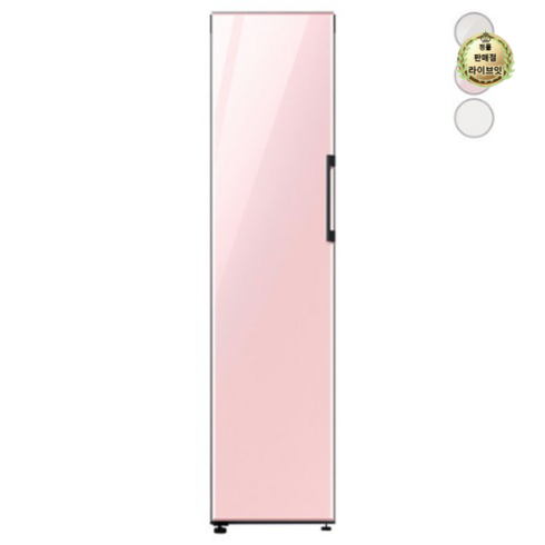 2023년 가성비 최고 비스포크 냉장고 rz24a5600ap - [색상선택형] 삼성전자 비스포크 변온냉동고 방문설치, 글램 핑크, RZ24A5600AP