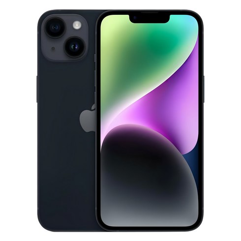 Apple 정품 아이폰 14 자급제, 미드나이트, 512GB