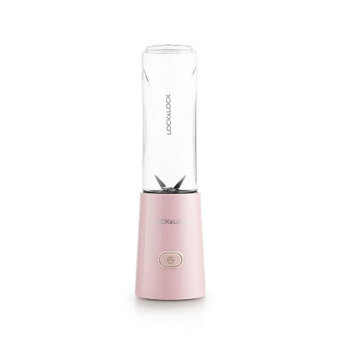 락앤락 휴대용 미니 블렌더 EJM217, 핑크색