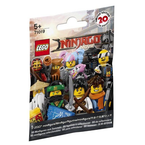 LEGO 빌딩 블록 Ninjago Movie 71019 펌핑 미니 피겨 20 개 퍼즐 빌딩 블록 세트, 고유 한 20 개 세트