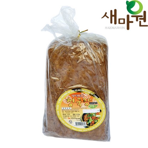 청국장 - 새마원 아리랑식품 항아리표 착한 청국장 2kg 업소용, 1개