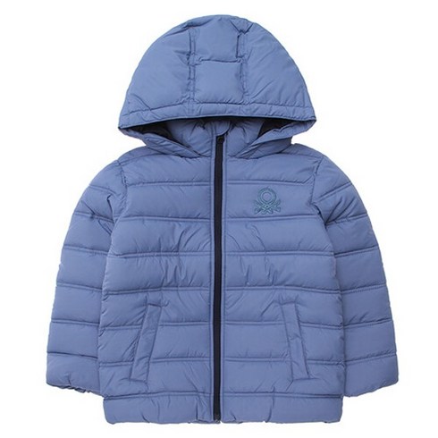 베네통 키즈 3WU0CN016 GR 남아 패딩 점퍼