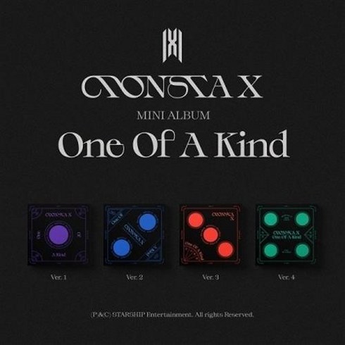 몬스타엑스 미니9집 MONSTA X One Of A Kind 랜덤