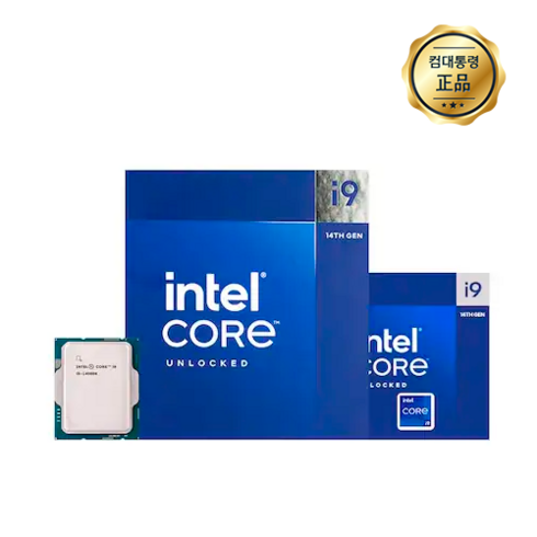 인텔 코어 intel core i9-14세대 14900K 정품 벌크 새상품 당일배송, 배송