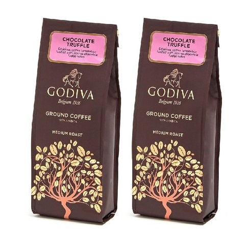 고디바 초콜릿 트러플 그라운드 분쇄 커피 2개x283g, 283g, 2개