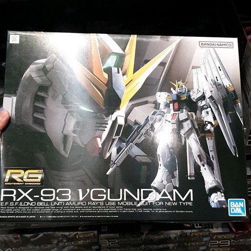 반다이 RG 뉴 건담 RX-93, 단품