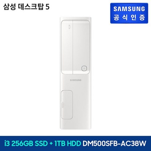 삼성 데스크탑 5 DM500SFB-AC38W, 없음