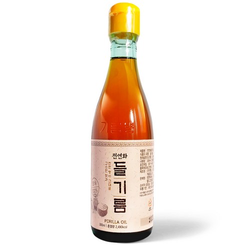 2023년 가성비 최고 들기름 - 전연화 들기름, 300ml, 1개