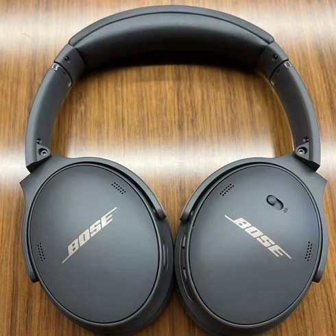 보스 노이즈 캔슬링 블루투스헤드폰, 블랙, BOSE QC45