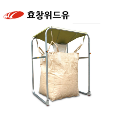 톤백거치대 - 톤백거치대 효창 톤백걸이 포대걸이 마대걸이 HC-20 깔대기 대용량분리수거, 1개