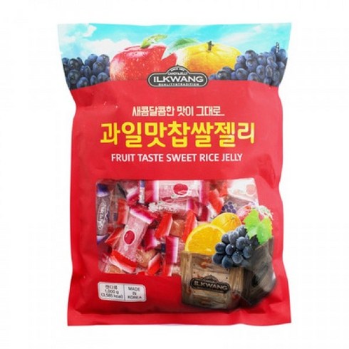 일광 과일맛 찹쌀젤리 1kg, 1개