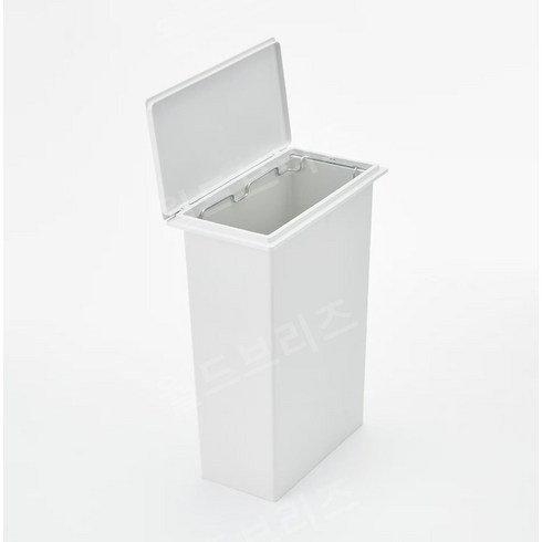 무인양품쓰레기통 - 무인양품 뚜껑 포함 쓰레기통 더스트 박스 30L 화이트, 가로형 덮개