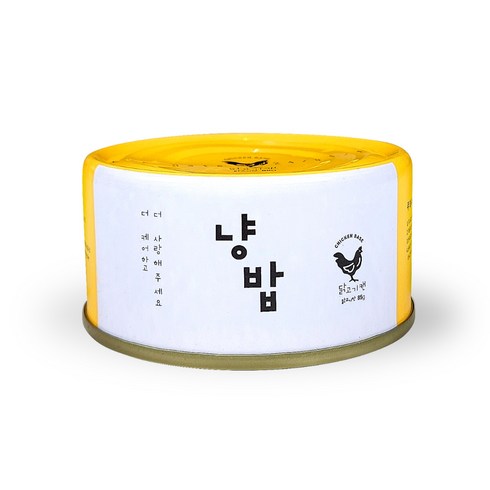 냥밥 통살캔 고양이 습식간식, 통살치킨, 85g, 24개