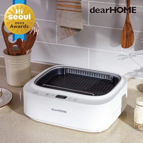 2023년 가성비 최고 디어홈 스모크린 그릴 - 디어홈 연기잡는 전기그릴 스모크린 그릴 DH-271 무연그릴