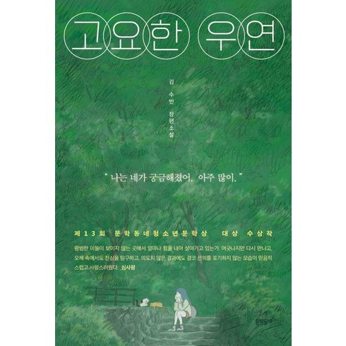 고요한우연 - 고요한 우연 - 제13회 문학동네청소년문학상 대상 수상작, 문학동네, 김수빈