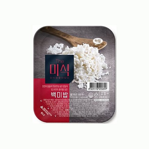 The미식 백미밥, 210g, 24개