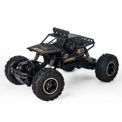 2023년 가성비 최고 rck36 - RichMagic 오프로드 락크롤러 무선 RC카, 28CM(모두 세 개의 건전지), 블랙