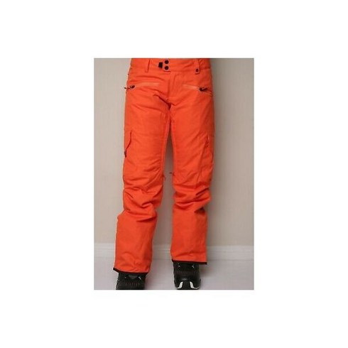 686 보드복 바지 여성 Mistress Insulated Cargo Snowboard Pant (S) Solar Orange L9W411-SLRO