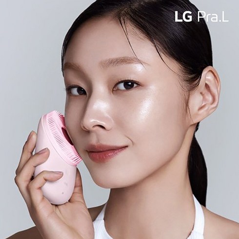 2023년 가성비 최고 LG 프라엘 더마쎄라 BLQ1 가정용 탄력기기 - LG전자 프라엘 블라썸 초음파 클렌저, BCN1, 핑크