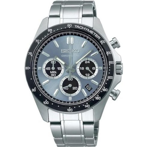 [SEIKO] 세이코 SEIKO 크로노그래프 쿼츠 CHRONOGRAPH QUARTZ 손목시계 남성 SBTR017 그린 브라운 레더 일본정품 선물 기념일