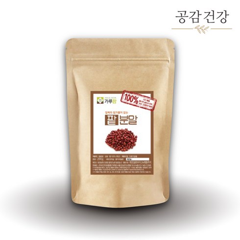 팥팩 - 국산 생 팥 가루팩 가루 분말 천연팩 200g