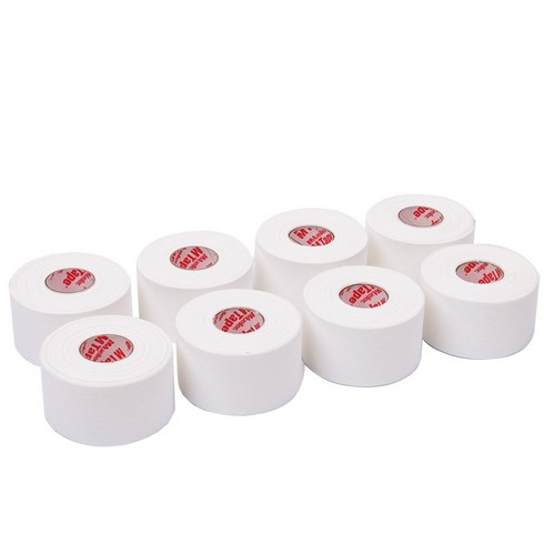 뮬러엠테이프 8롤 반창고 면테이프 스포츠테이핑, 1개입, 8개
