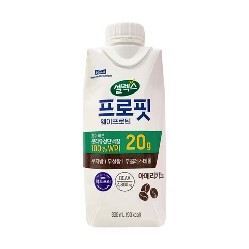 셀렉스 프로핏 웨이프로틴 아메리카노, 24개, 330ml