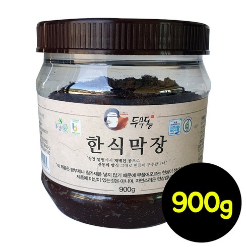 영월 두무동 한식 막장 900g, 1개