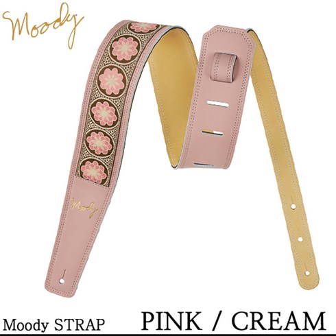 Moody - Hippie 2.5 Standard / 무디 스트랩 (Pink / Cream), *, *