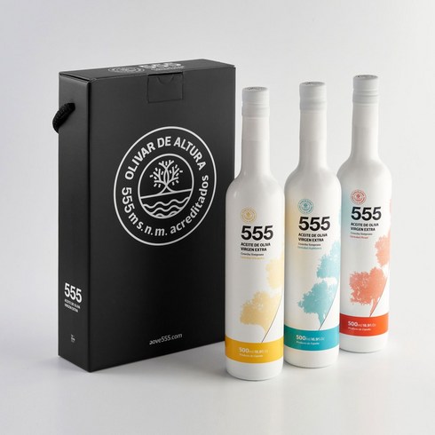 이영자올리브오일 - 555 올리브오일 500ml 3가지맛 선물 세트 이영자, 1세트, 1.5L