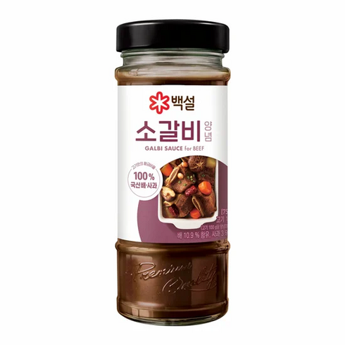 백설소갈비양념 - 백설 소갈비 양념, 500g, 6개