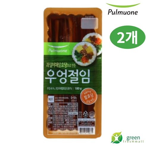 풀무원 김밥용 우엉조림 180g, 2개