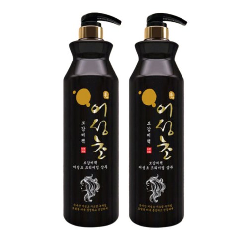 2023년 가성비 최고 어성초샴푸 - 보감비책 어성초 프리미엄 샴푸 1000ml+1000ml