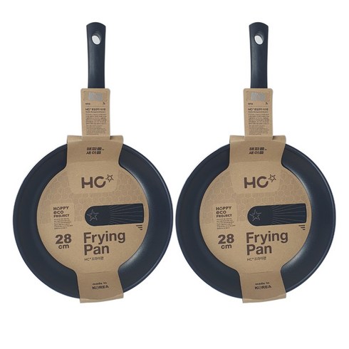 해피콜 NEW 컴포트 다이아몬드 후라이팬 2종세트(28팬+28팬)