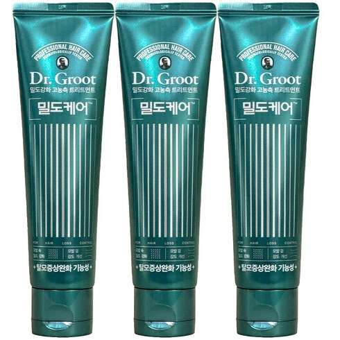 닥터그루트밀도케어 - 닥터그루트 밀도케어 고농축 트리트먼트 300ml, 100ml, 3개