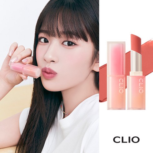 [NEW 스윗플레져 에디션 출시] 클리오 쉬폰 무드 립, 탠저린 타르트, 3.2g, 1개