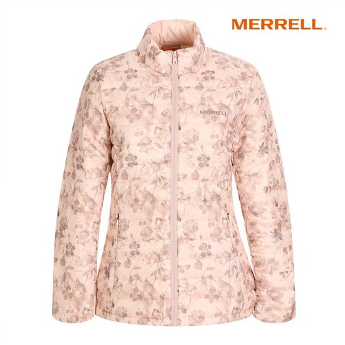 2023년 가성비 최고 머렐경량패딩 - 머렐 (라스트사이즈)여성 플라워 프린트 경량 다운점퍼_.5218JD477