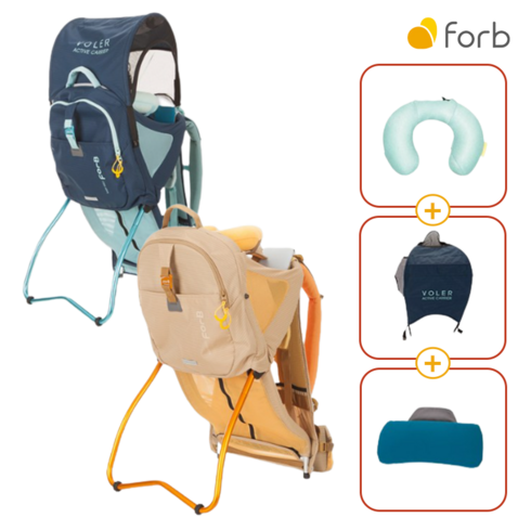 포브볼레 - 포브 등산 아기띠 볼레 여행용 아기와 함께 등산 하는 아기띠 3종 사은품 포함, 선택2 옐로우(3종사은품증정), 옐로우