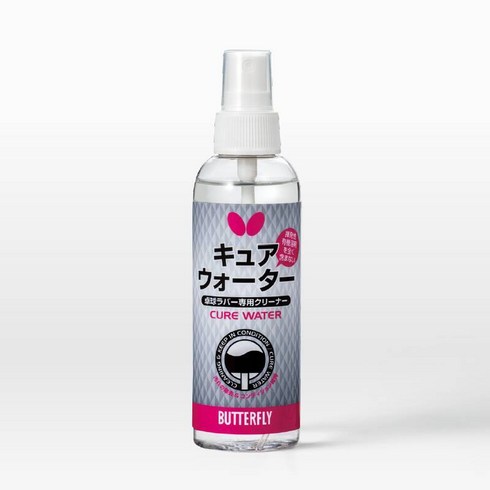 탁구채클리너 - 버터플라이 큐어워터 러버 클리너 탁구용품, 150ml, 1개