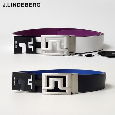 2023년 가성비 최고 골프벨트 - [J.LINDBERG] 남성 골프 벨트 / 제이린드버그 슬래터 디테쳐블 벨트, 화이트