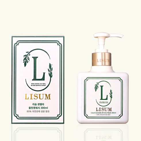 리숨 - 리숨 센텔라 데일리 베이비 올인원워시, 300ml, 1개