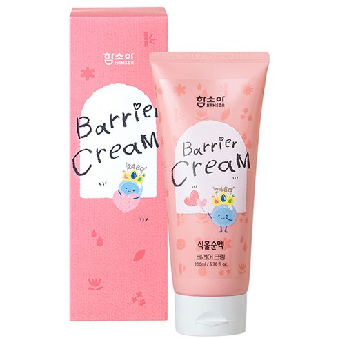 함소아 식물순액 베리어 크림, 200ml, 2개