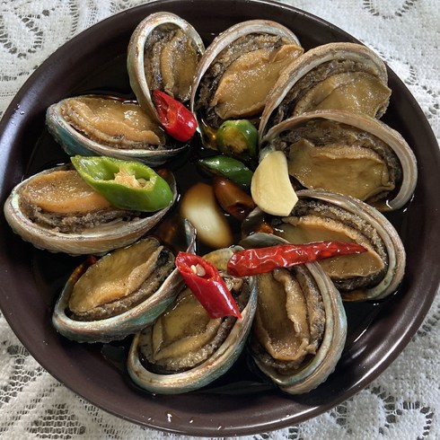 프리미엄 국내산 전복장 2kg 당일생산 술안주 1인 2인 집반찬 선물용 엄마가해주는 가정식 맛집용, 1개