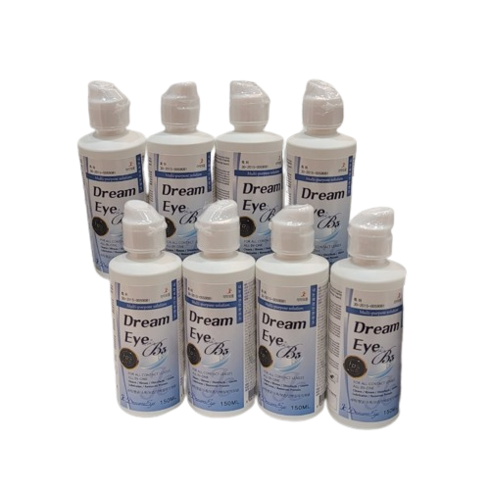 [케이솔루션] 드림아이 소프트 렌즈 세정액 KS-0816 세척액 350ml, 150ml, 8개