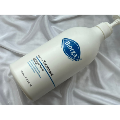 [솦정품] Biorga 글라이신 트리트먼트 1000ml 1개 글라이신트리트먼트 바이오가글라이신트리트먼트 모발손상 촉촉트리트먼트 바이오가트리트먼트 베이비파우더향트리트먼트 단백질