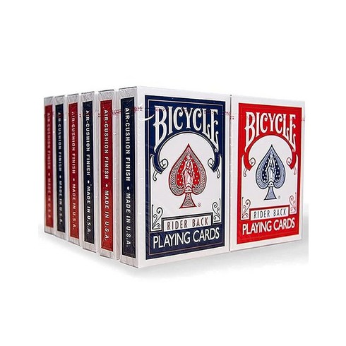 Bicycle 라이더 백 플레잉 카드 12팩, 807 Rider Back 12 Pack_Playing